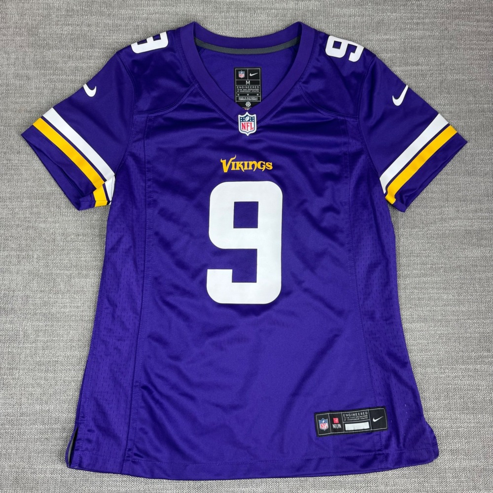 Nike NFL Minnesota Vikings JJ McCarthy 9 Jersey Womens Medium Purple